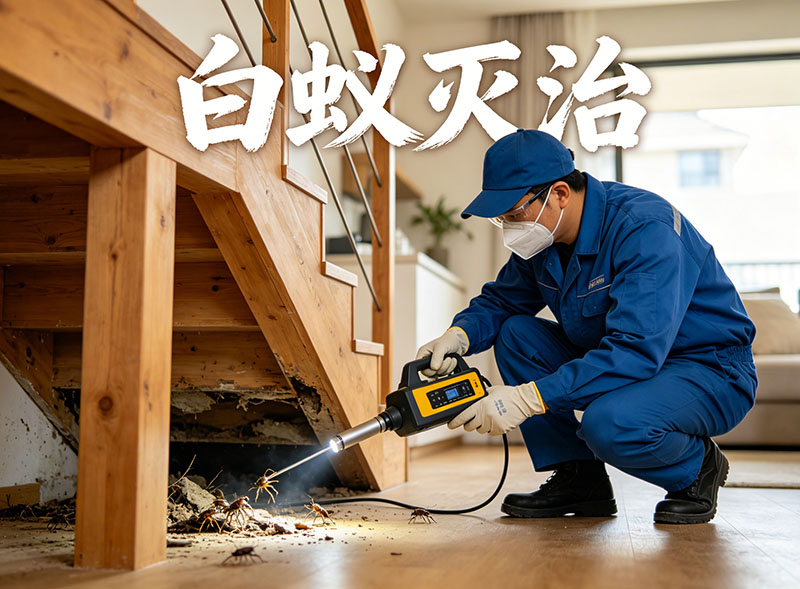江北白蚁灭治服务｜专业消杀，筑牢建筑安全防线